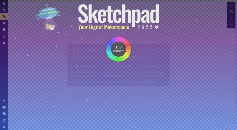 The Sketchpad homepage