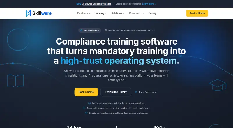 The Skillware homepage