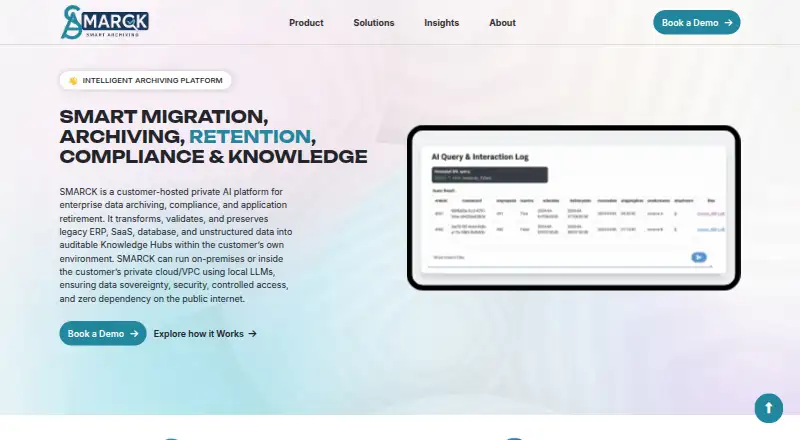 The SMARCK homepage