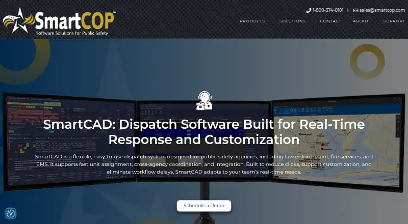 The SmartCAD homepage