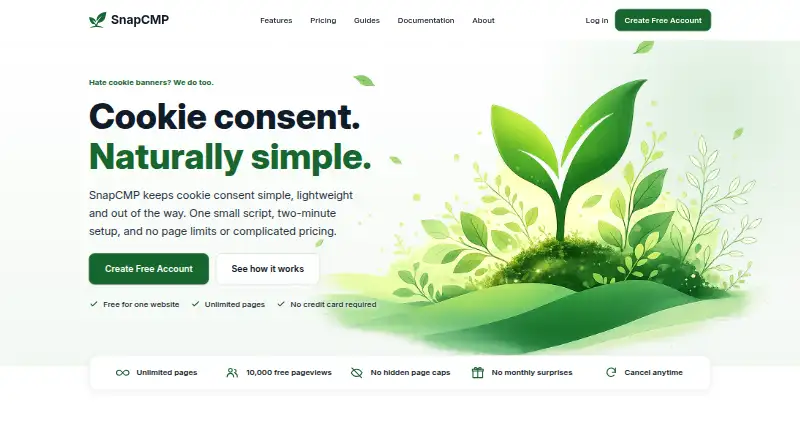The SnapCMP homepage
