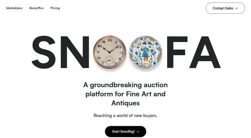 The Snoofa homepage