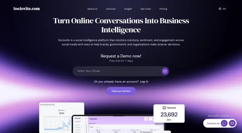 The Sociovite homepage
