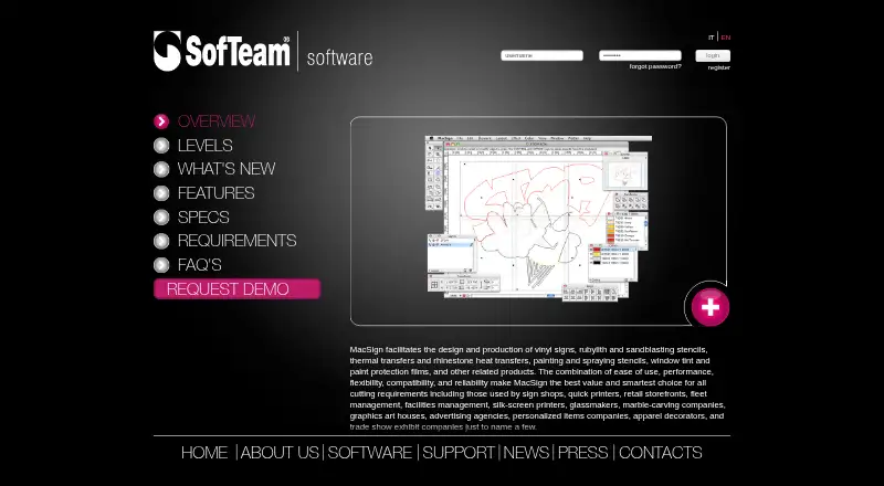 The MacSign homepage