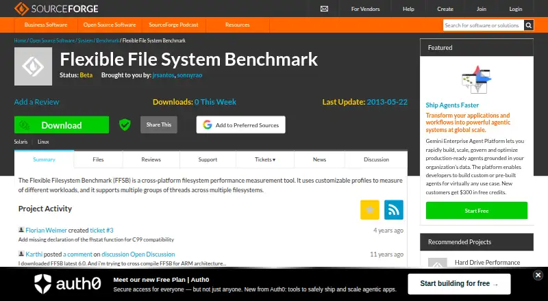 The FFSB homepage