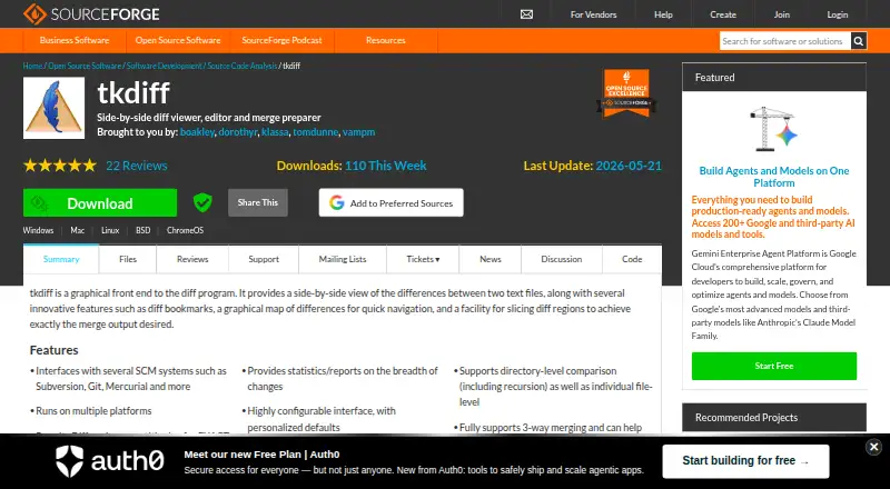 The TkDiff homepage