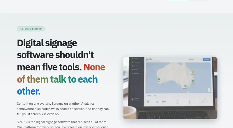 The SPARC Platform homepage