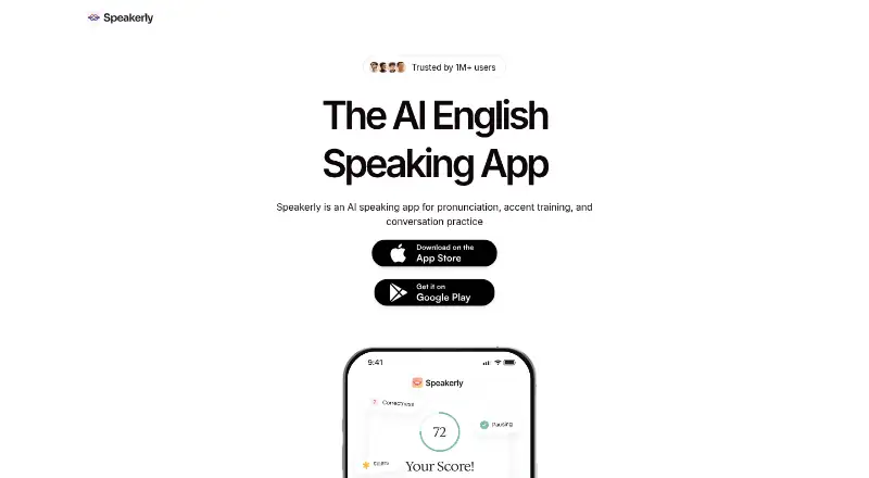 The Speakerly homepage