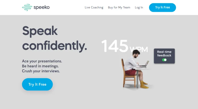 The Speeko homepage
