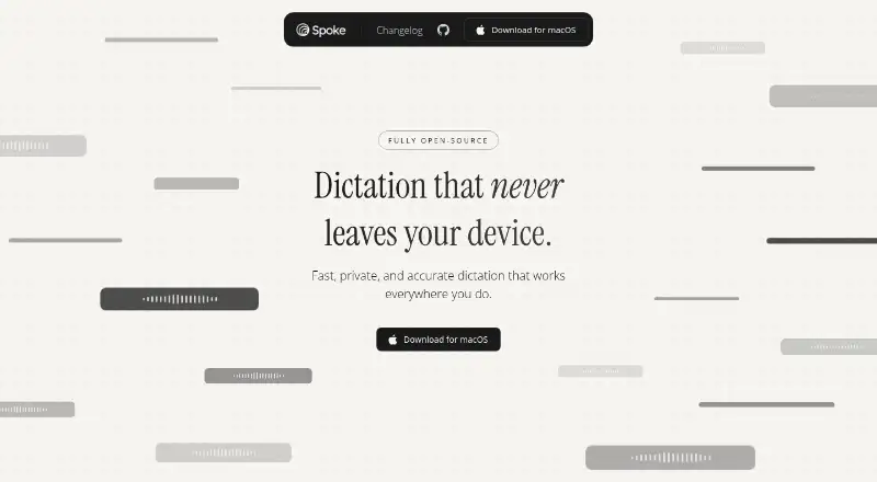 The Spoke homepage