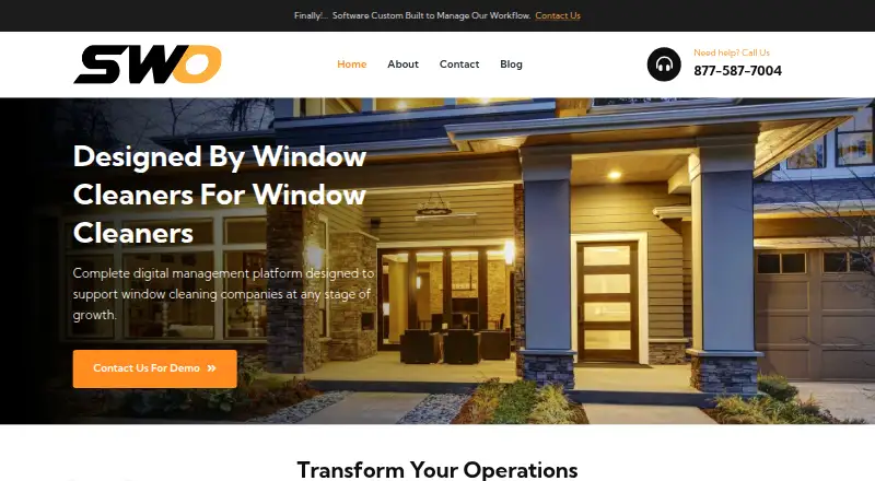 The SquadwareOne homepage