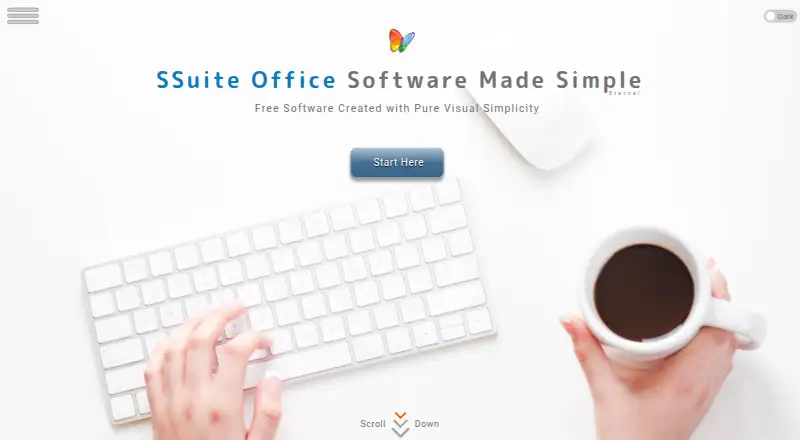 The SSuite Office homepage
