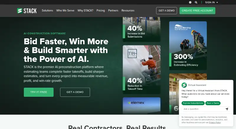 The STACK homepage