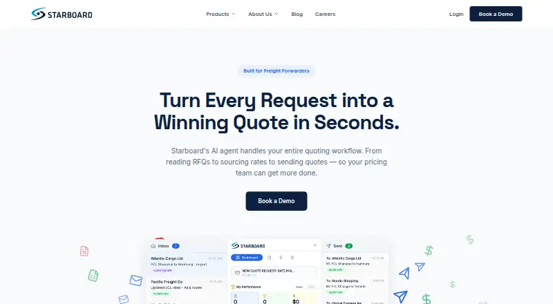 The Starboard homepage