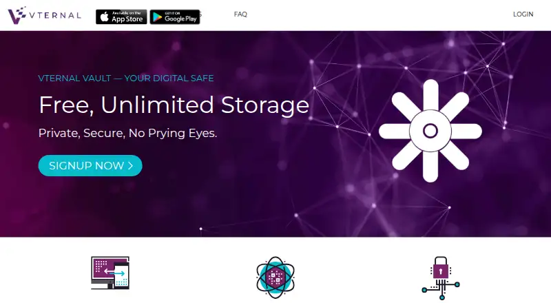 The Vternal Vault homepage