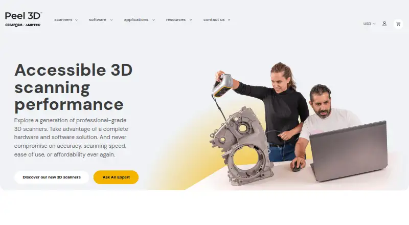 The Peel.CAD Pro homepage