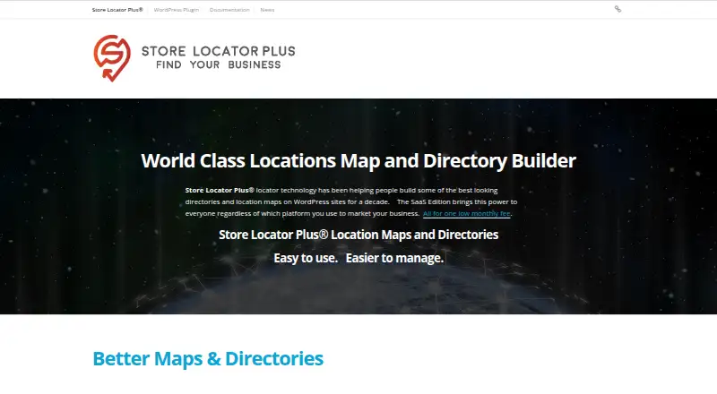 The Store Locator Plus homepage