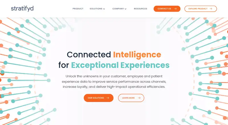 The Stratifyd homepage