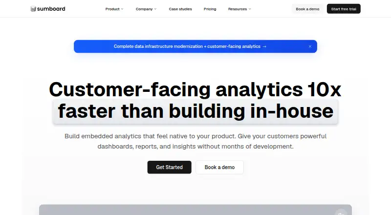 The Sumboard homepage