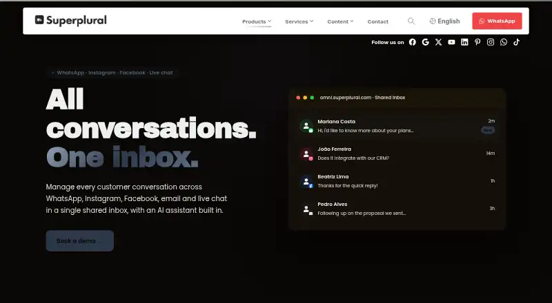 The Superplural Omni homepage
