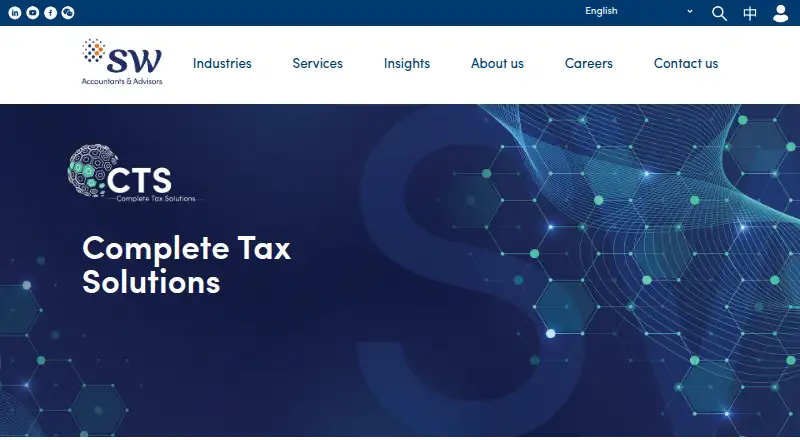 The Complete Tax Solutions homepage