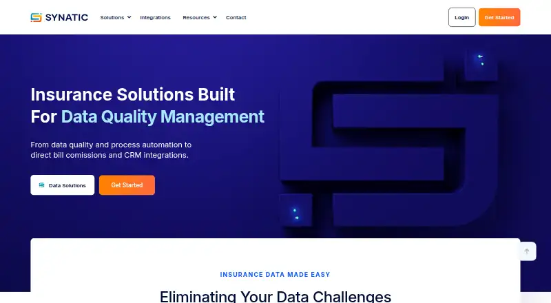 The Synatic Hybrid Integration Platform homepage