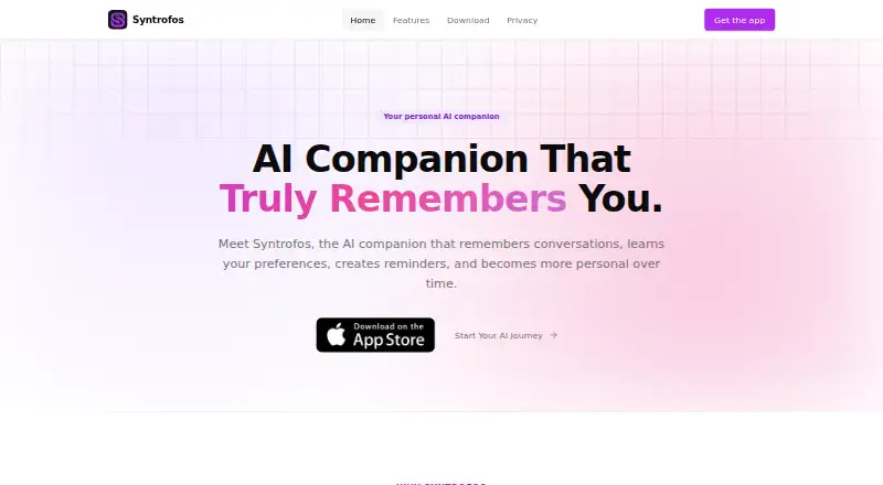 The Syntrofos homepage