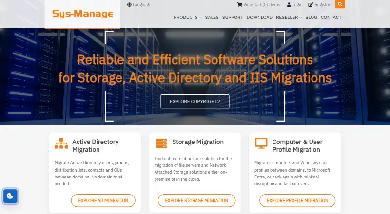 The CopyRight2 homepage