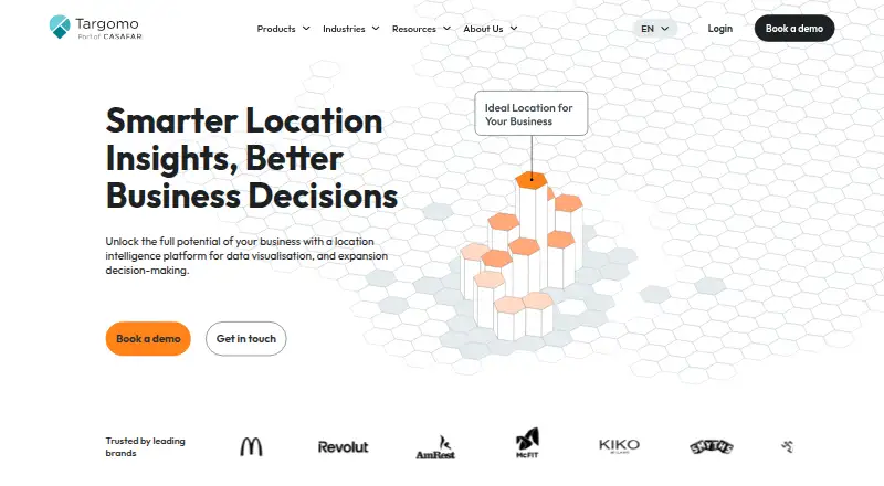 The TargomoLOOP homepage