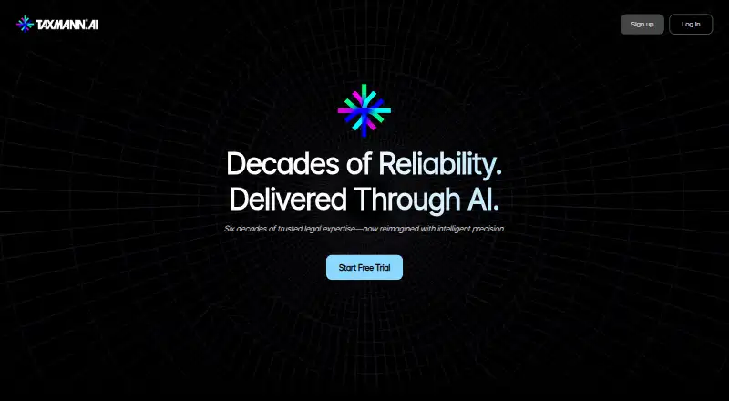 The Taxmann.AI homepage