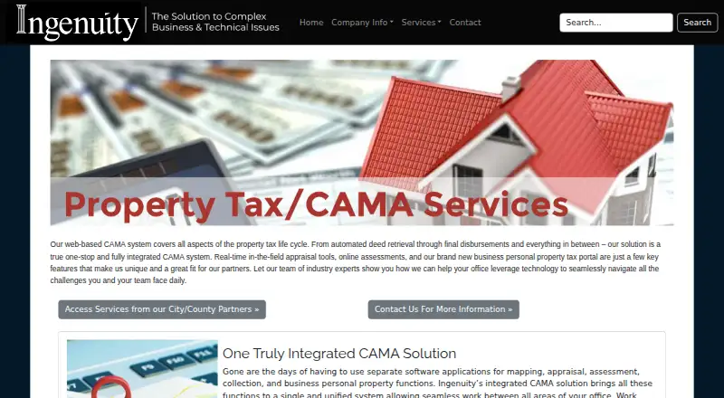The Ingenuity CAMA homepage