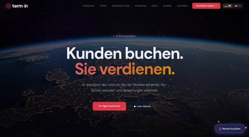 The term-in homepage