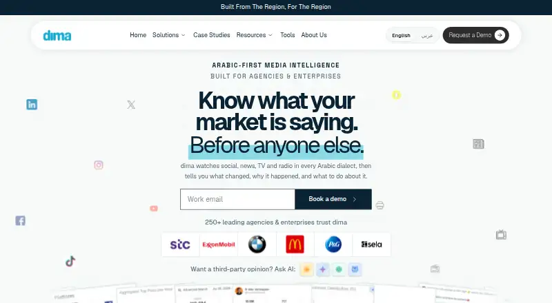 The dima homepage