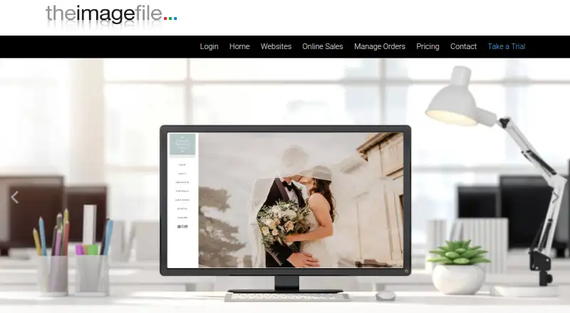 The The Image File homepage