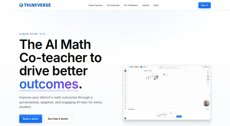 The Thinkverse homepage