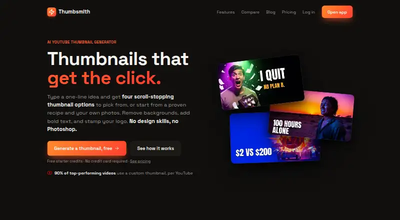 The Thumbsmith homepage