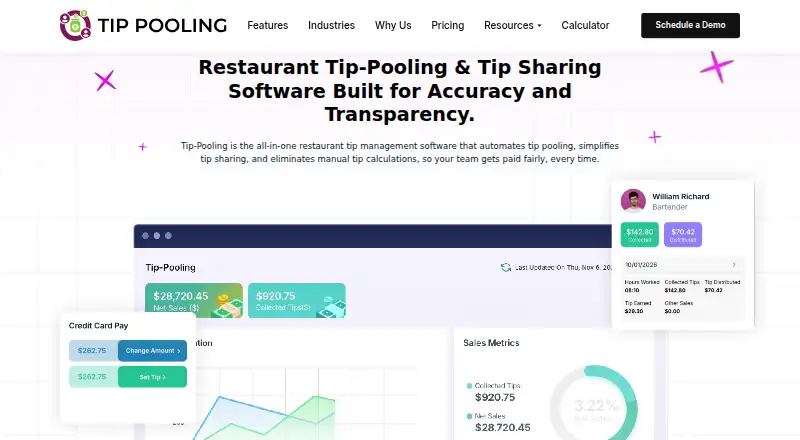 The Tip-Pooling homepage