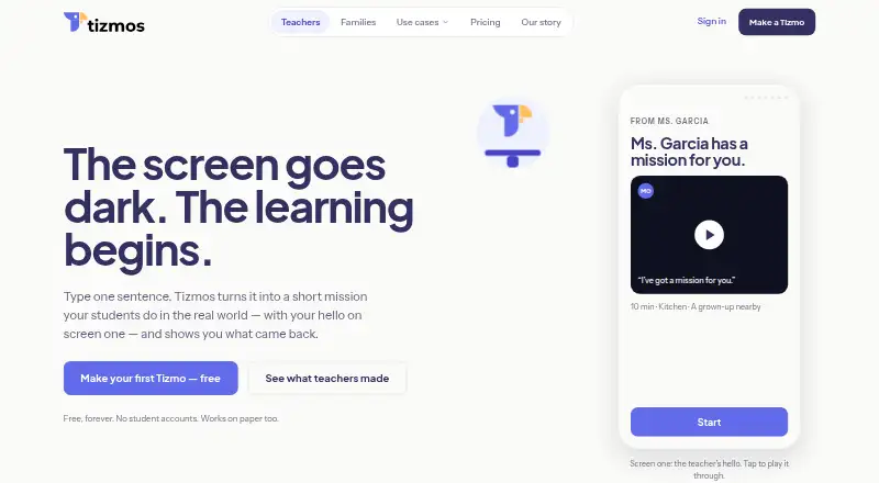The Tizmos homepage
