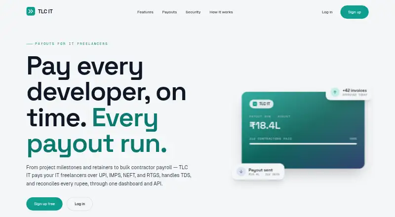 The TLC IT homepage