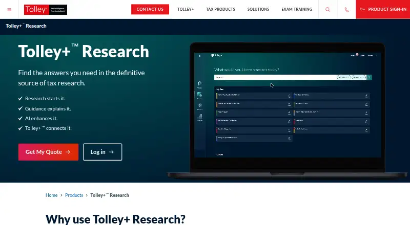 The Tolley+ Research homepage