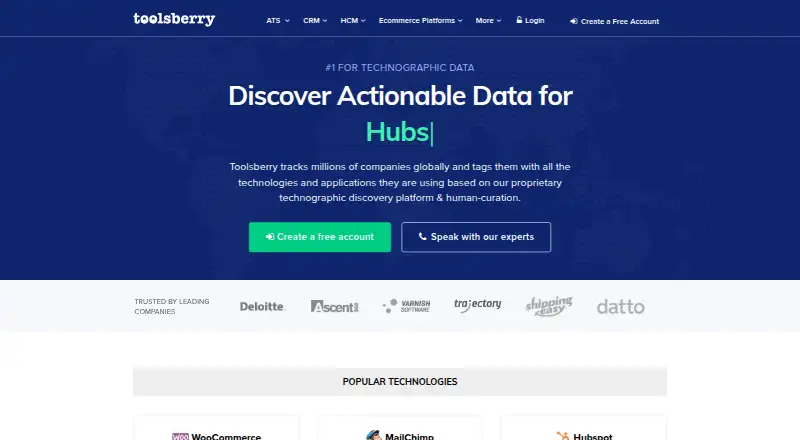 The Toolsberry homepage