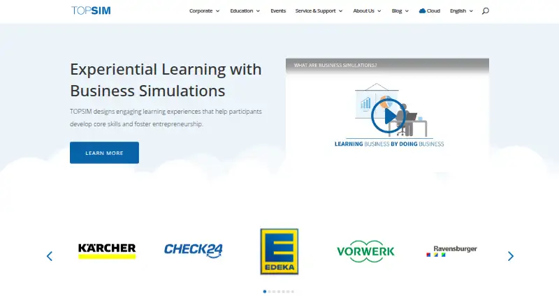 The TOPSIM homepage