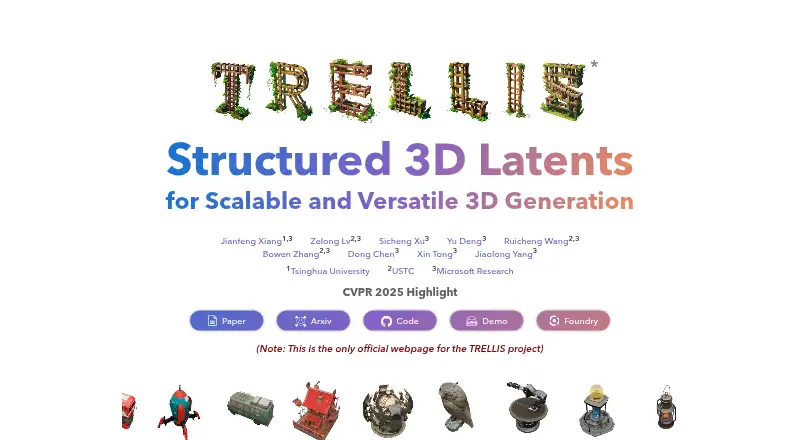 The TRELLIS homepage