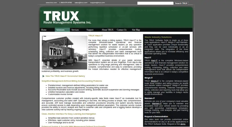 The Haul-IT homepage