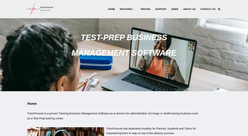 The TutorProcess homepage