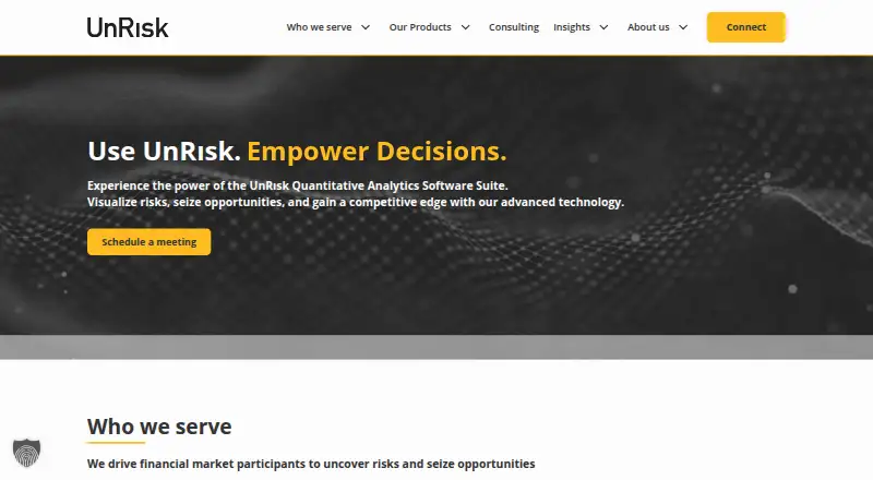 The UnRısk homepage