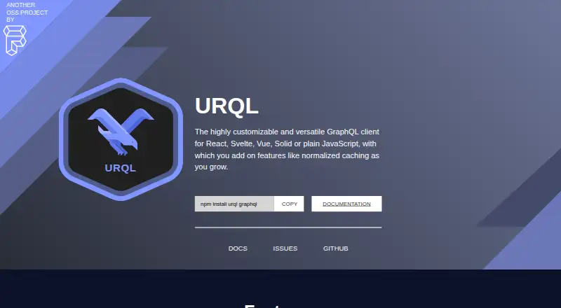 The urql homepage