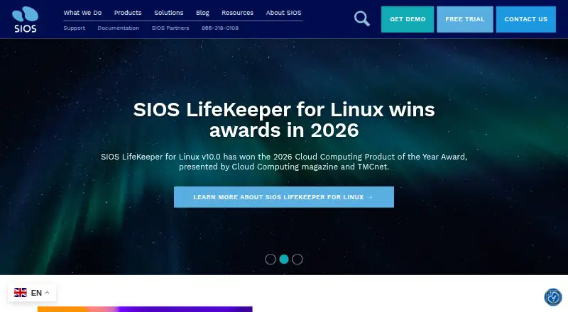 The SIOS Protection Suite homepage