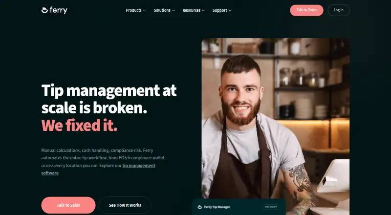 The Ferry homepage