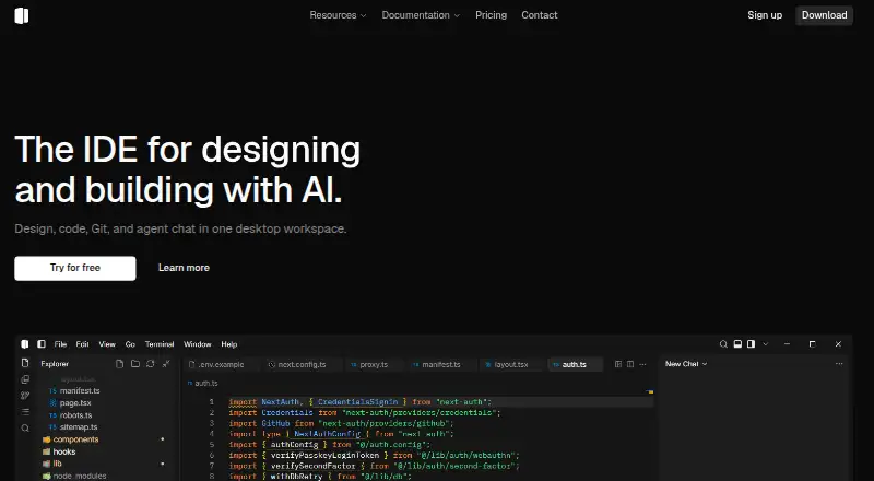 The Shape homepage